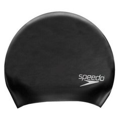 Шапочка для плавания SPEEDO Long Hair Cap , арт.8-061680001, черный, силикон