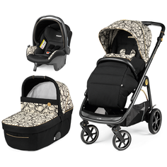 Универсальная коляска Peg-Perego Veloce SL Modular (3 в 1), graphic gold