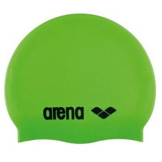 Шапочка для плавания детская ARENA Classic Silicone Jr , арт.9167065, яркозеленый, силикон