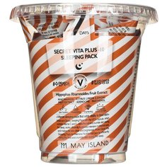 Восстанавливающая ночная маска с витаминами, 5г*12шт, May Island