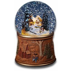 Снежный шар Glassglobe Домик в лесу