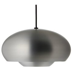 Лампа подвесная Champ, D30 см, серебряная матовая Frandsen
