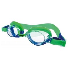 Очки для плавания детские FASHY TOP Jr , арт.4105-07, прозрачные линзы, регулир.перенос., сине-зел. опр