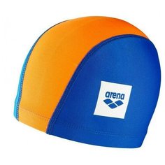 Шапочка для плавания детская ARENA Unix II Jr , арт.002384101, сине-оранжевый, полиамид/эласт, 3 панели