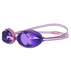Очки для плавания детские SPEEDO Vengeance Jr , арт.8-11323D654, фиолетовые линзы, зел-роз оправа