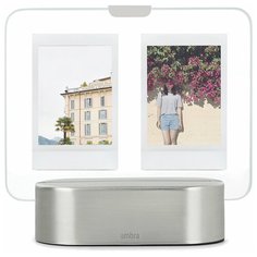 Фоторамка с подсветкой glo instant 5х8 никель, 1013261-410 1013261-410 Umbra