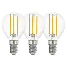 Лампочка светодиодная филаментная Lm_led_e14 12812 комплект - 3 шт. (Eglo)