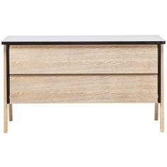 Комод Leset Сканди 2 ящика, Дуб/Венге