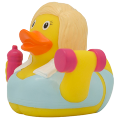 Игрушка для ванной FUNNY DUCKS "Фитоняшка уточка"
