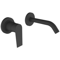 AGORA XTREME Смеситель встраиваемый для умывальника, ec2, черный матовый Clever