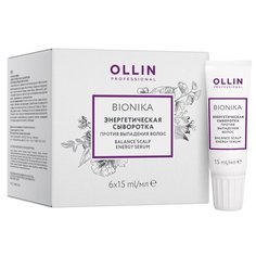 OLLIN Professional Bionika Энергетическая сыворотка против выпадения волос, 15 мл, 6 шт.
