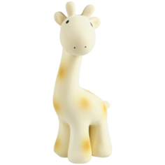 Прорезыватель-погремушка Tikiri My First Zoo Animal Giraffe бежевый