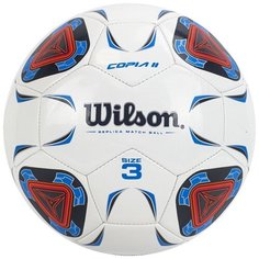 Мяч футбольный Wilson Copia II арт.WTE9210XB03 р.3, 30п, гл.TPU, 1подкл. сл.,машинная сшивка ,бело-сине-красный