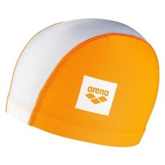 Шапочка для плавания детская ARENA Unix II Jr , арт.002384106, оранжево-белый, полиамид/эласт, 3 панели