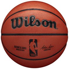 Мяч баскетбольный WILSON NBA Authentic, арт.WTB7200XB07, р.7, PU, бутил.камера, коричневый