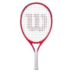 Ракетка теннисная Wilson Roger Federer 21 Gr00000,арт.WR054110H, для дет. 5-6лет,алюм.,со струн, красн-бел