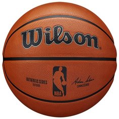 Мяч баскетбольный WILSON NBA Authentic, арт.WTB7300XB06, р.6, резина, оранжевый
