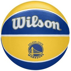 Мяч баскетбольный WILSON NBA Team Tribute Goldern State, арт.WTB1300XBGOL, р.7, резина, бут. кам, син-жел
