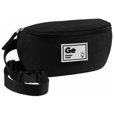 Поясная сумка с патчами «Химия состояний», черная Sol