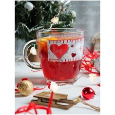 Чашка Cerve "Войлочные сердечки" 380 мл