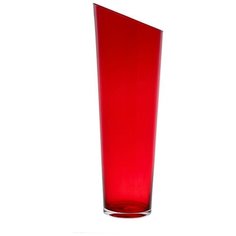 Ваза для цветов Solbika SLANT CONICAL RUBY 50 см