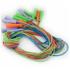 Скакалка, арт.MR-Sk3.00/У704, цветная, 3м, d 5мм, рез.пластикат, пластик.ручки MADE IN RUSSIA У704/MR-Sk3.00