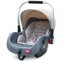 Автокресло группы 0+ (до 13 кг) HB801AL-BG KariKids ,цвет: бежевый