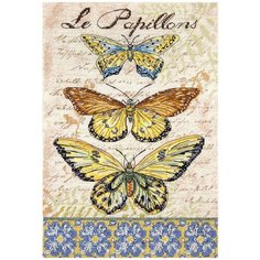 Leti975 Набор для вышивания LetiStitch Бабочки 26*18см