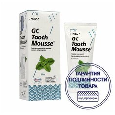 Зубной гель GC Corporation Tooth mousse, мята, 35 мл, 40 г.