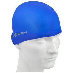 Шапочка для плавания MAD WAVE Intensive Big, синий