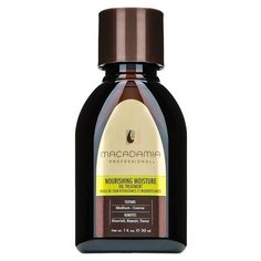 Macadamia Nourishing Moisture Уход восстанавливающий с маслом арганы и макадамии для волос, 30 мл