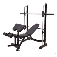 Комплект Smith Strength скамья и стойка WB570 черный