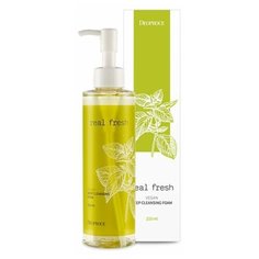 Пенка для глубокого очищения кожи Deoproce Real Fresh Vegan Deep Cleansing Foam