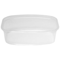 Контейнеры пищевые одноразовые Контейнеры одноразовые OfficeClean 350мл, набор 100шт без крышек, 138*102*41мм, ПП, прозрачные