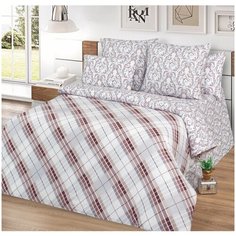 Комплект постельного белья Миланика "Титул, 1,5-спальное, поплин 100% хлопок Milanika