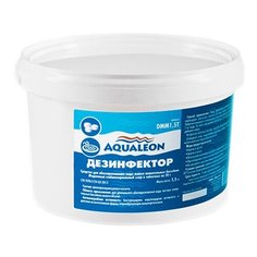 Aqualeon Дезинфектор МСХ (в таблетках 20 г) 1,5 кг. Медленный стабилизированный хлор