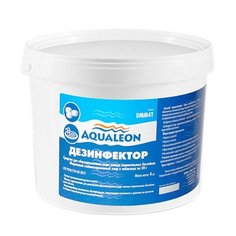 Aqualeon Дезинфектор МСХ (в таблетках 20 г) 4 кг. Медленный стабилизированный хлор