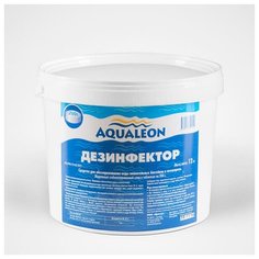 Дезинфектор МСХ Aqualeon (медленный стабилизированный хлор) в таблетках 200 гр., 12 кг. Химия для бассейна