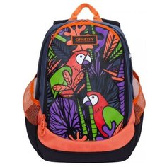 Городской рюкзак Grizzly RD-953-3 16, черный, оранжевый