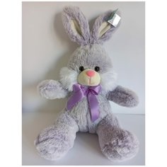 Мягкая плюшевая игрушка Заяц Сиреневый 50 см Зайка Зайчик Good Toys