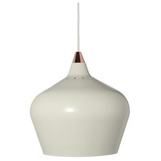 Лампа подвесная Cohen Large, белая матовая, белый шнур, Frandsen