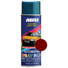 ABRO аэрозольная акриловая краска-спрей 127 бургундия 473 мл