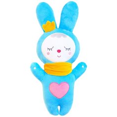 Мягкая игрушка Мякиши Sleepy Toys Зайка, 35 см голубой 35 см