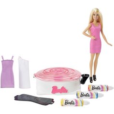 Набор Barbie Дизайн-студия для создания цветных нарядов, 29 см, DMC10