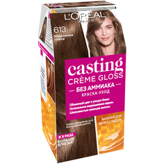 LOreal Paris Casting Creme Gloss стойкая краска-уход для волос, 613 морозное глясе