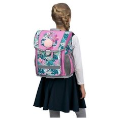 Ученический ранец с пластиковым дном ErichKrause ErgoLine 16L Rose Flamingo