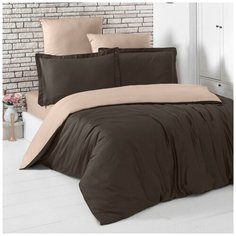 Постельное белье Karna сатин двухстороннее Loft Полуторное