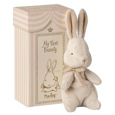 Мягкая игрушка Maileg Мой первый заяц розовый, 18 см 18 см