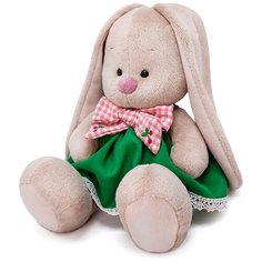 Мягкая игрушка BUDI BASA collection Зайка Ми в юбке с кружевом и бантом, 18 см 18 см