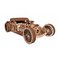 Wood Trick Механический 3D-пазл из дерева автомобиль Хот Род